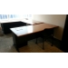 Sugar Maple with Black Base 3 pc Table Suite, Height Adjustable
